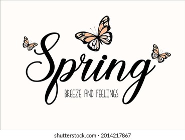 butterfly and positive vectoral design