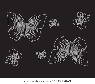 Butterfly rhinestone design, hot fix transfer for t-shirt, bag or blouse. Abstract beautiful applique rhinestone glitter motif.