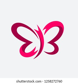 Butterfly Ribbon Vector