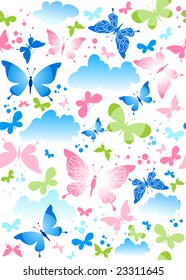butterfly seamless