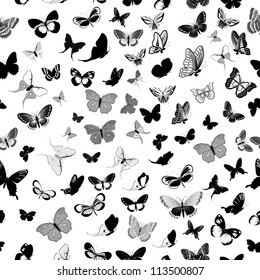 butterfly seamless background