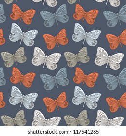 butterfly seamless background