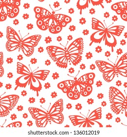 butterfly seamless background