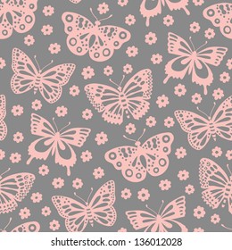 butterfly seamless background