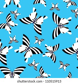 Butterfly - seamless pattern