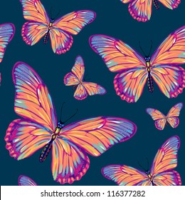 Butterfly Seamless Pattern