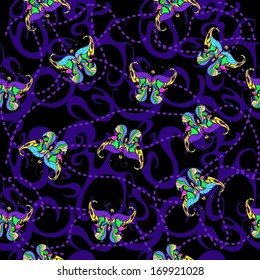 Butterfly Seamless Pattern