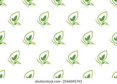 Butterfly seamless pattern background template