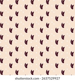 Butterfly seamless pattern design for fabric	