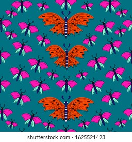 butterfly seamless pattern. such good design for all. 