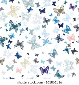 Butterfly, Seamless texture
