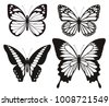 butterfly wings vector