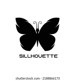 Butterfly Silhouette Logo vector design