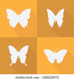 Butterfly Silhouette set