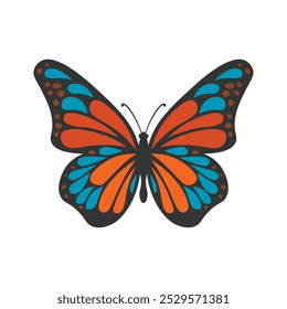 Butterfly silhouette vector illustration art design. Silhouette Butterflies Isolated. insects butterfly outline, tattoo, coloring, on a white background. Vector logo icon set.