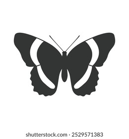 Butterfly silhouette vector illustration art design. Silhouette Butterflies Isolated. insects butterfly outline, tattoo, coloring, on a white background. Vector logo icon set.