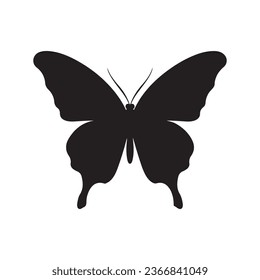 butterfly silhouette vector illustration eps