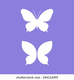 Butterfly simple icons