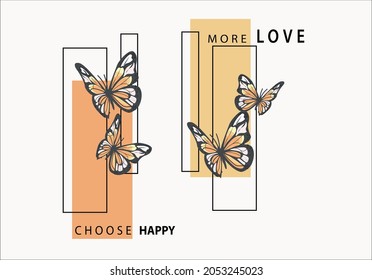 Butterfly and slogan design vector art. margarita mariposa stationery,mug,t shirt,phone case fashion slogan style spring summer sticker 