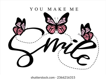 Butterfly and slogan design vector art. margarita mariposa stationery,mug,t shirt,phone case fashion slogan style spring summer sticker 