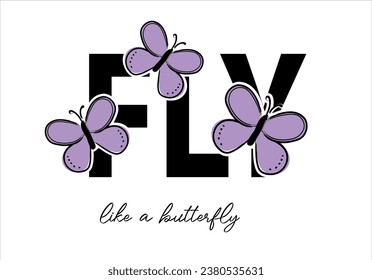 Butterfly and slogan design vector art. margarita mariposa stationery,mug,t shirt,phone case fashion slogan style spring summer sticker 