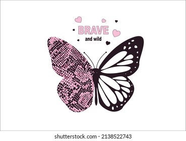 butterfly snake positive quote flower watercolor margarita 
mariposa
stationery,mug,t shirt,phone case fashion slogan  style spring summer sticker and etc Tawny Orange Monarch Butterfly 