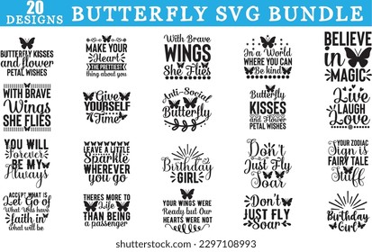 Butterfly SVG bundle, Butterfly SVG design svg
