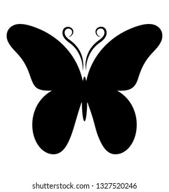 Butterfly symbol icon design