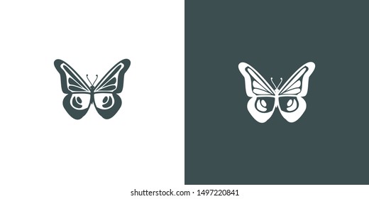 Butterfly Symbol Sign Icon Vector