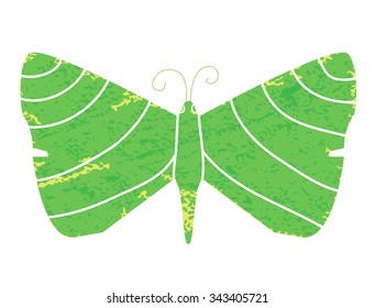 Butterfly symbol, Vector illustration Eps 10