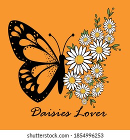 Butterfly T Shirt Design With Vector.eps
