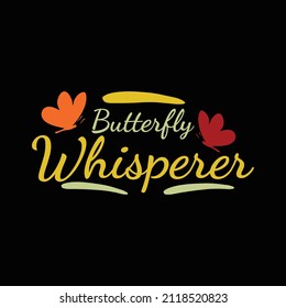 Butterfly T Shirt Design And Vector Illustration. 