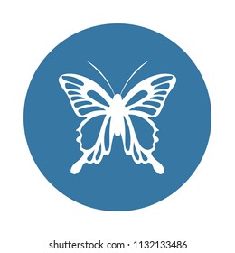 butterfly tail icon. Element of insect icons for mobile concept and web apps. Badge style butterfly tail icon can be used for web and mobile apps