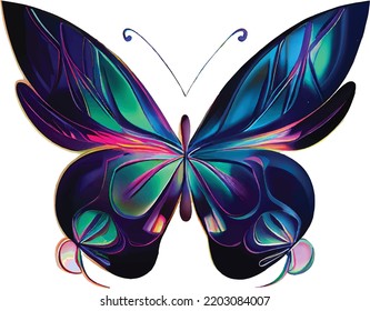 Mariposa colorido hermoso patrón Decorativo