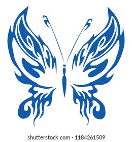 Butterfly tattoo vector