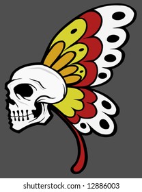 butterfly tattoo vector