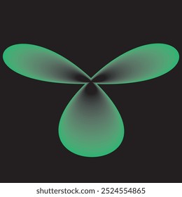 a butterfly that is green and has a green light on it.