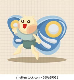 butterfly theme elements