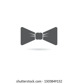 Butterfly tie vector icon illustration design 