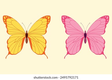 A butterfly is a type of insect belonging to the order Lepidoptera.Butterflies are known for their vibrant colors, delicate wings, and graceful flight patterns