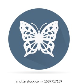 Butterfly. Universal Vector icon for web and mobile application. Vector icon illustration on a white background Vector icon . Editable Thin line.