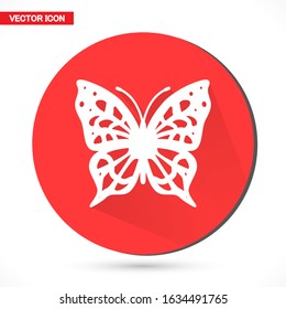 Butterfly. Universal Vector icon for web and mobile application. Vector icon illustration on a white background Vector icon . Editable Thin line.