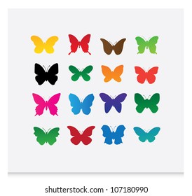 butterfly (vector) 2