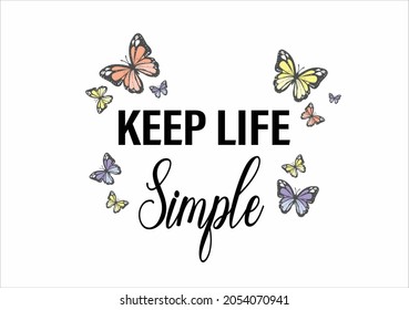 butterfly vector art design hand drawn 