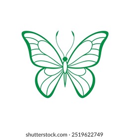 Butterfly vector art and illustration