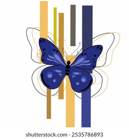 Butterfly vector, Butterflies or butterflies are insects belonging to the order Lepidoptera