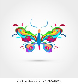 Butterfly vector design