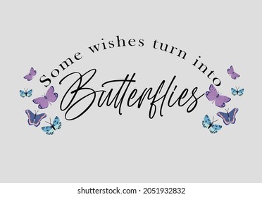 butterfly vector design hand drawn