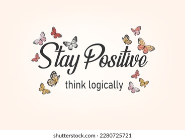butterfly vector design hand drawn