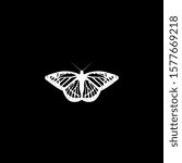 Butterfly vector easy to edit.